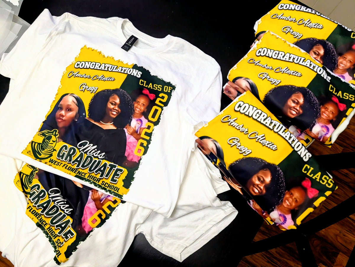 RJM | Customized shirts Photo & Text | Front & Back