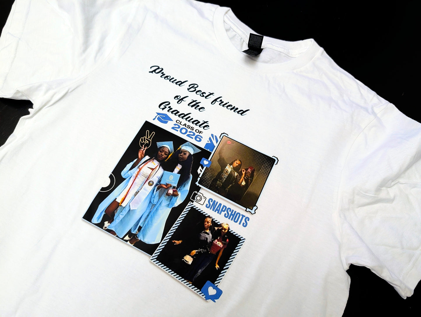 RJM | Customized shirts Photo & Text | Front & Back