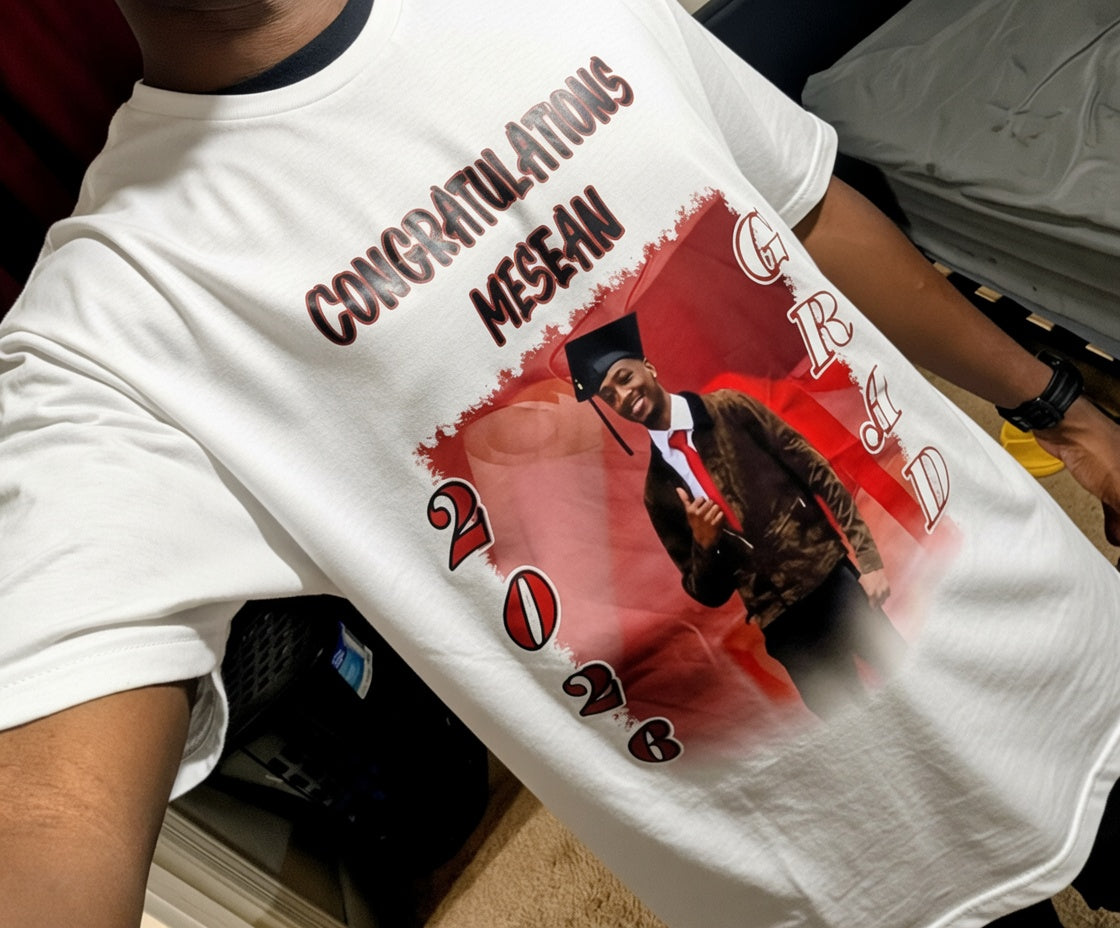 RJM | Customized shirts Photo & Text | Front & Back