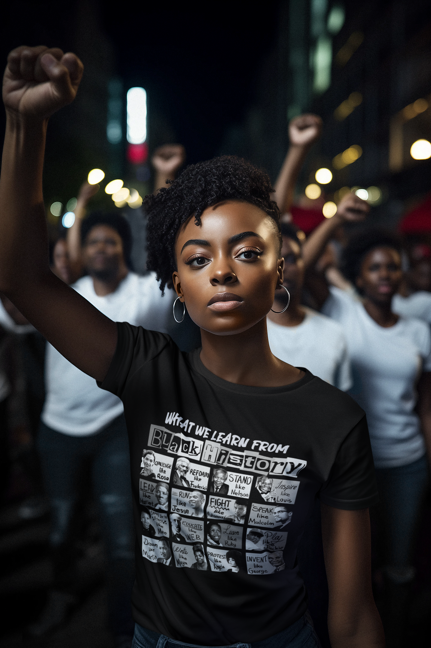 Black History Shirt  | What We Learned (B&W)