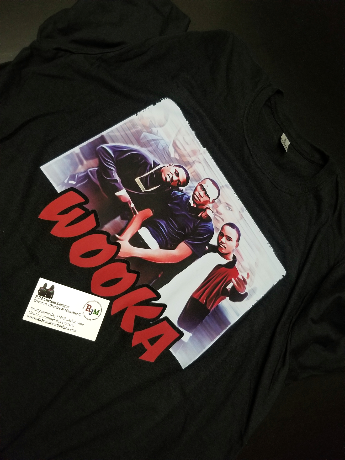 RJM | Customized shirts Photo & Text | Front OR Back