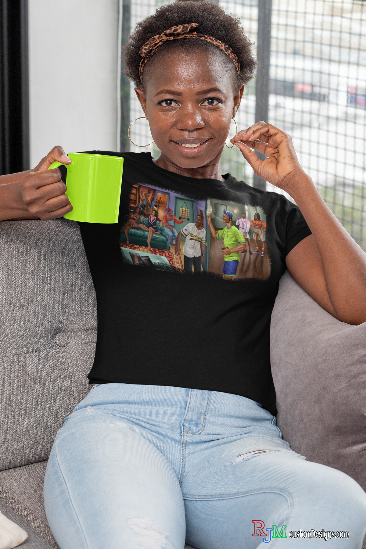 Blended.. The Fresh Prince of Bel-Air & Martin | Cartoon T shirt